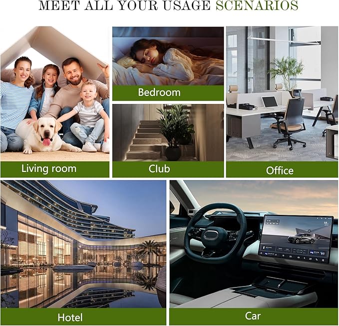 Waterless Diffuser Essential Oil Set(6X 20mL), Hotel Luxury Aroma Scent Oil My Way, Olene, Pumpkin Cream,Winter Pine,Usage Cold Air Diffuser Aromatherapy for Home Home, Office, Car