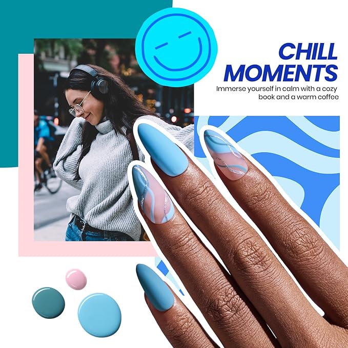 Beetles 69 Pcs Gel Nail Polish Kit with U V Light - 35 Colors Gel Polish Nail Kit with with Base & Glossy Top Coat Soak Off DIY Salon Beginner-friendly Manicure Nails Stuff Gifts for Women Teens Girls