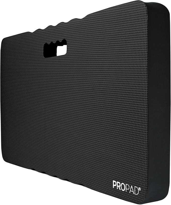 Thick Kneeling Pad, Garden Kneeler for Gardening, Bath Kneeler for Baby Bath, Kneeling Mat for Exercise & Yoga, Knee Pad for Work, Floor Foam Pad, Extra Extra Large (XXL) 24 x 14 x 1.5 Inches, Black