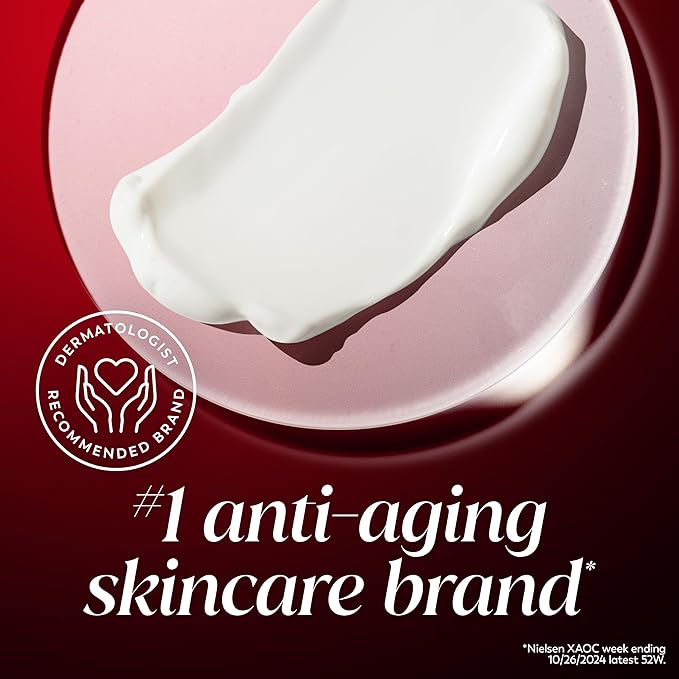 Olay Niacinamide Face Moisturizer, Strong & Firm Cream for Women, Anti-Aging, Anti-Wrinkle, Firming Skin Care, Evens, Hydrates to Repair Barrier, Recyclable Sustainable Eco Jar, Non-Greasy, 2 oz