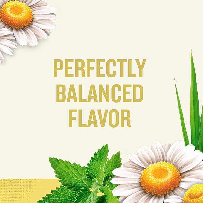 Celestial Seasonings Chamomile Herbal Tea, Caffeine Free, 20 Tea Bags Box (Pack of 6)