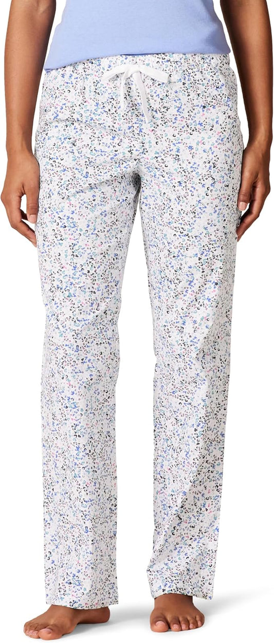 Amazon Essentials Women's Poplin Sleep Pant