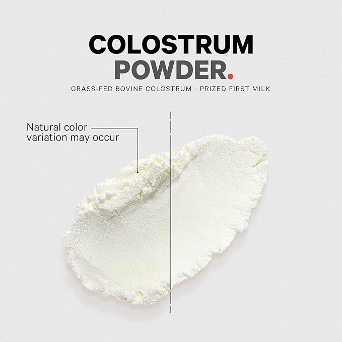 Codeage Bovine Colostrum Powder Supplement 4-Month Supply, 1000mg per Serving, Grass-Fed Ethically Sourced, Immunoglobulin-Rich Prized First Milk, Cold-Chain Pasteurized, Agglomerated, Non-GMO, 4.3 OZ