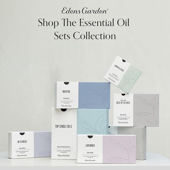 Edens Garden Healing Massage Essential Oil Roll-On Blend- 100% Pure Premium Grade, Natural, Therapeutic, Aromatherapy, Kid & Skin Safe, The Best for Comfort, Tension Pre-Diluted 10 ml (.33 fl oz)