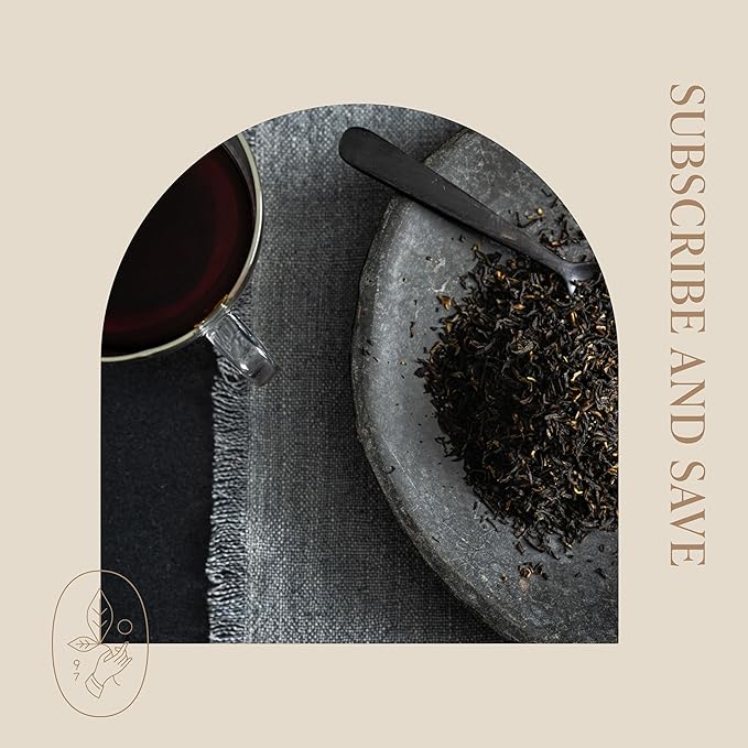 Rishi Tea Earl Grey Supreme Tea - Organic, Caffeinated Loose Leaf Tea with Bergamot Oil and Top Grade Yunnan Black Tea - 16 Ounces, 50+ Servings