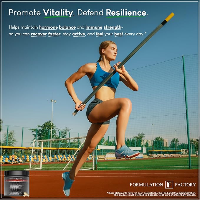 Formulation Factory Primal Power 10-in-1 Grass-Fed Organ Supplement with Beef Liver, Heart, Marrow, Testicle, Kidney, Supports Vitality, Hormones, Energy, Immunity (2 Month Supply, 120 Capsules)