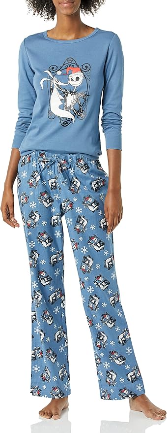 Amazon Essentials Disney | Marvel | Star Wars Women's Flannel Pajama Sleep Sets