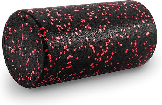 ProsourceFit High Density Foam Rollers 12 - inches Long, Firm Full Body Athletic Massage Tool for Back Stretching, Yoga, Pilates, Post Workout Muscle Recuperation