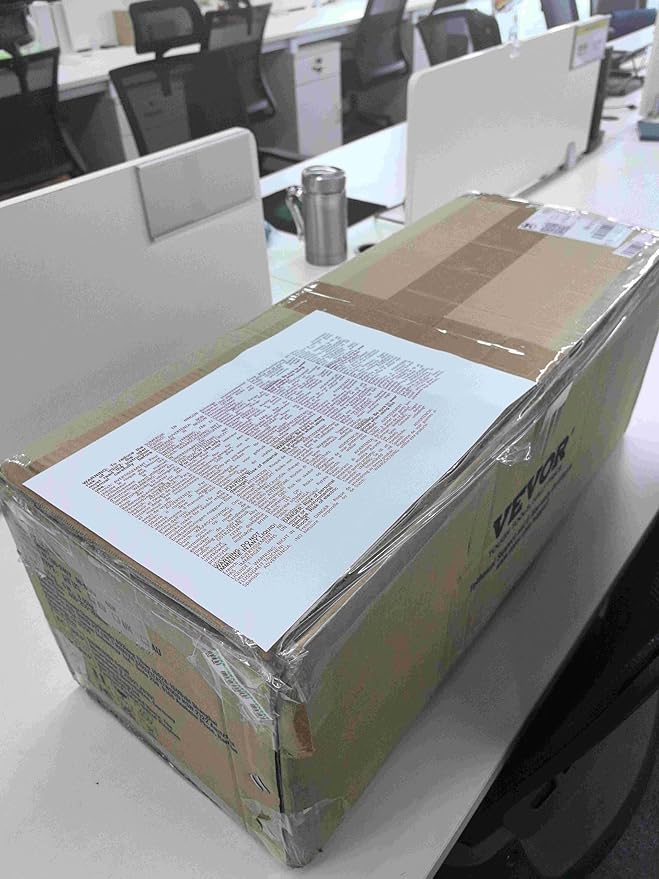 VEVOR 0.56 Inch Thick Gym Floor Mats, Rubber Top with EVA Foam, 25" x 25" Gym Flooring Workout Mats, Interlocking Puzzle Gym Mats for Gym, Home, Garage