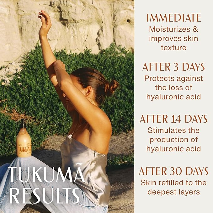 Natura – Tukumã Hyaluronic Acid Boosting Body Lotion – Moisturizer for Dry Skin, Improves Texture & Elasticity, Deep Hydration, Vegan Skincare, Brazilian Body Care – 13.5 fl oz (400ml)