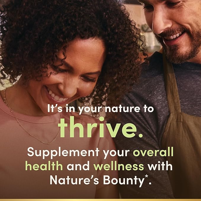 Nature’s Bounty High Potency Women’s Complete Multivitamin, Daily Vitamin with Vitamin C, Supports Heart Health & Immune Function, Essential Nutrition for Women, 120 Caplets