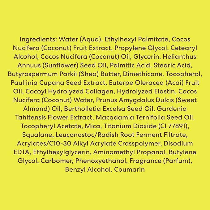 Palmer's Coconut Oil Formula Brazilian Coco Cream with Vitamin E, 8.8 Fl Oz, Whipped Bum, Bust & Body Cream, Helps with Skin Tightening & Firming