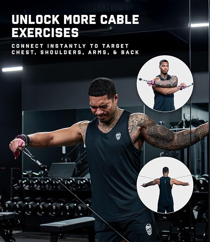 Gymreapers GripLink Lifting Straps – Heavy Duty D-Ring Weight Lifting Wrist Straps with Anti-Slip Silicone Grip Beads, Cushioned & Adjustable Support for Deadlifts, Powerlifting, Cable Machines & Gym Training