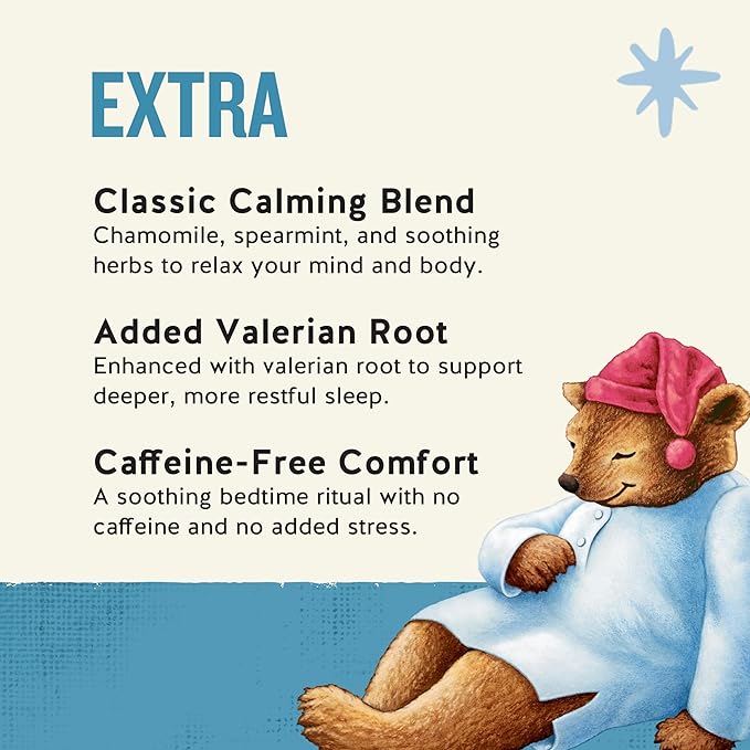 Celestial Seasonings Sleepytime Extra Herbal Tea, 20 Tea Bags Box