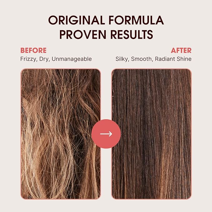 One 'N Only Argan Oil Hair Treatment - Lightweight & Hydrating Hair Oil for Natural, Wigs & Extensions - Shine Enhancing, Heat Protectant & Frizz Control (8 oz)