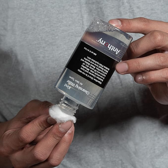 Anthony Witch Hazel Toner for Face, Kind Cleansing Water with Rose Water to Tone and Soothe, Sodium PCA to Hydrate Skin, Micelles to Remove Excess Oil and Impurities, Refreshes and Purifies, 6.7 Fl Oz