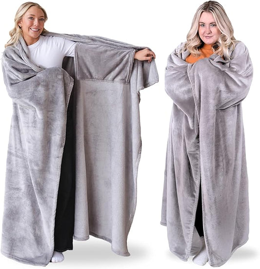 Wearable Blankets for Women, Adult Wearable Blanket Men, Top Christmas Gifts for Women, Wife Birthday Gift Ideas