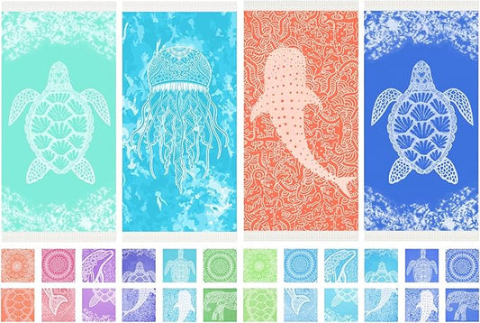 Thin Turkish Beach Towel Lightweight Quick Dry Absorbent Cotton Bathroom Bath Pool Swim Towels Extra Large Oversized Sand Free Beach Accessories Essentials Cloud Gifts for Adult