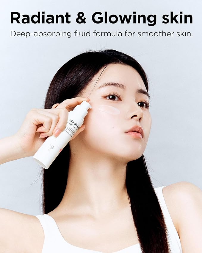 SKINRxLAB MadeCera Exo Peptide Fluid - Korean Anti-Aging Face Lotion with Ceramides, Peptides for Firming, Hydrating, Smoothing - Elasticity Boosting & Radiant Skin Complexion, 1.69 fl.oz.