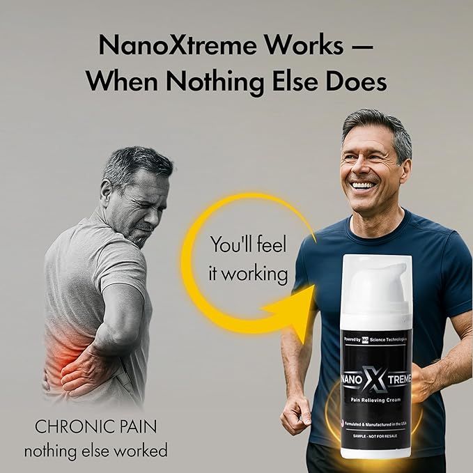 Pain Relief Cream – Fast-Acting Topical for Muscle, Joint & Nerve Discomfort – Deep-Absorbing, Long-Lasting Formula with Natural Ingredients – Cooling Sensation – 1 oz Size – Made in USA