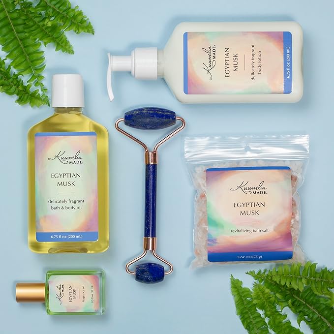 Kuumba Made Egyptian Musk Body Lotion 6.75 fl oz (200 ml) | Moisturizing Scented Lotion with Dispenser Pump