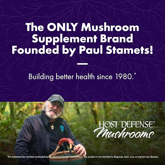 Host Defense Mesima Capsules - Herbal Antioxidant Activity & Immune System Support Supplement - Mushroom Supplement to Support Balanced Immune Response - 60 Capsules (30 Servings)*