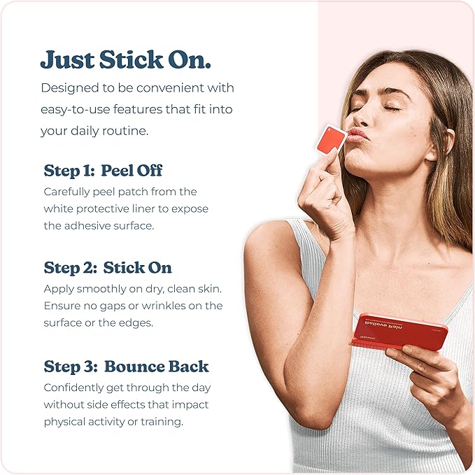 Bounce Back Patches | Vibrants Bio-Frequency Patch for Pain | Essential Pack - 28 Pain Patches