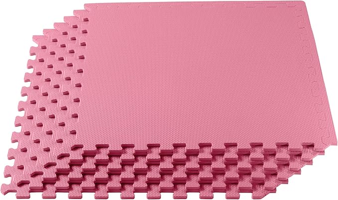 We Sell Mats – ½ Inch Thickness Multipurpose EVA Foam Floor Tiles – Interlocking Floor Mat for Indoor Gym, Playroom, and Home Use