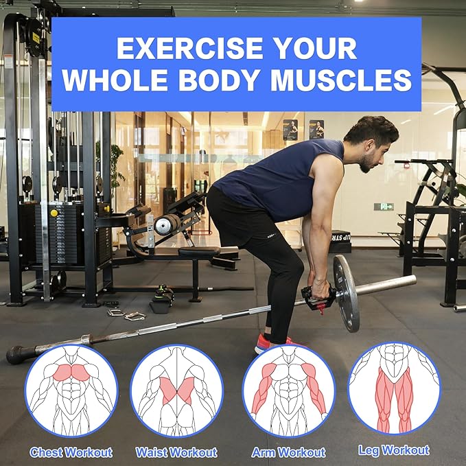 Double D Handle for Cable Machine - Ergonomic Row Handle Cable Attachment - Triangle V Bar Grip LAT PullDown Attachments for Home Gym