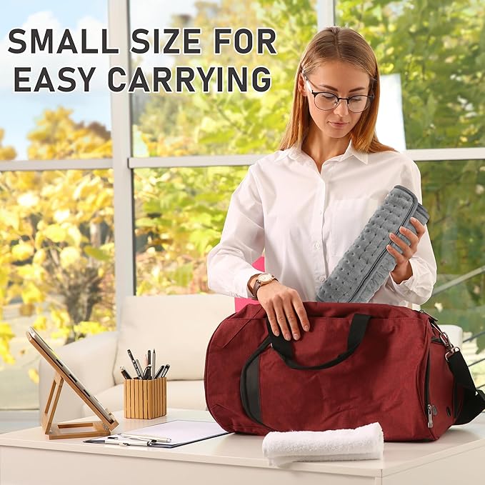 Large Heating Pad,OCSOSO Extra Large Heating Pad for Back Pain Relief Electric Heating for Period Cramps Knee Leg Pain Relief Moist/Dry Heat 10 Heat Setting (24"×12")