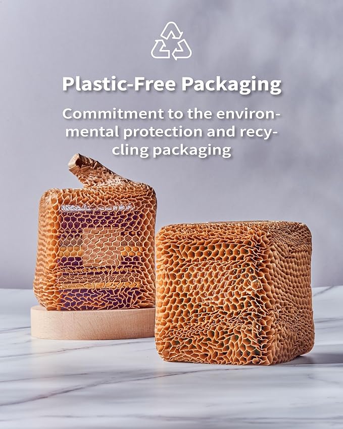 M&SENSE Christmas Candles - Warm Wood Scented Candle for Home, 7.4 Oz, 45 Hour Burn Time, Fall Winter for Men & Women, Xmas Thanksgiving Gift