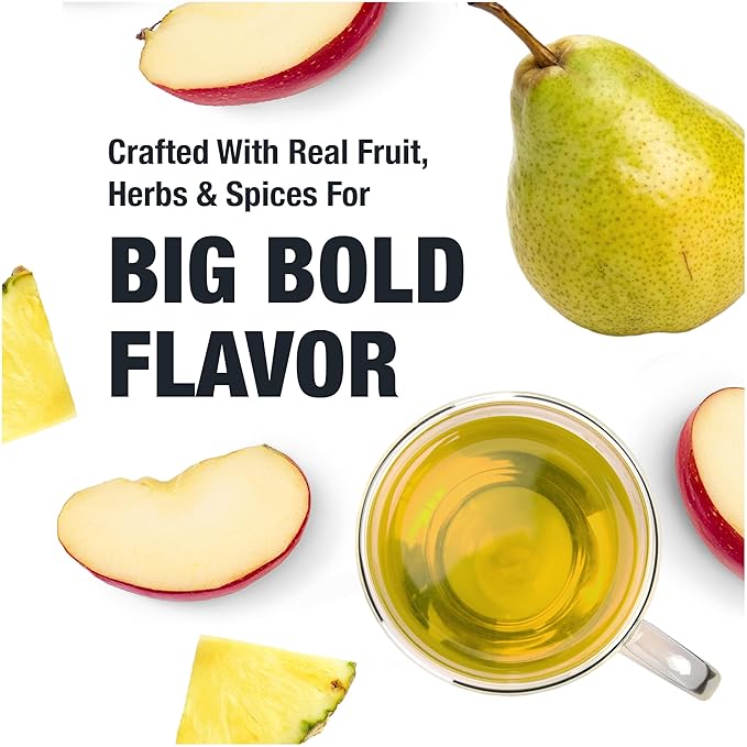 Tiesta Tea - Pear Reverie Tea, Loose Leaf, White Pear Herbal Tea, Premium Low Caffeine Tea Blend, Make Hot or Iced & Up to 50 Cups, 5 oz Refillable Tin