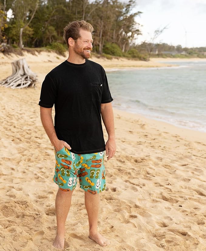 Lazy One Pajama Shorts for Men, Men's Pajama Bottoms, Sleepwear