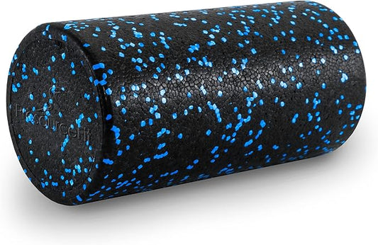 ProsourceFit High Density Foam Rollers 12 - inches Long, Firm Full Body Athletic Massage Tool for Back Stretching, Yoga, Pilates, Post Workout Muscle Recuperation