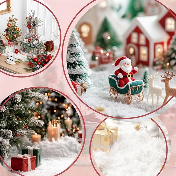 100g Flocking Powder, Velvet Fibers for Christmas Tree Crafts/Taba Squishy/Nails Art/Doll Decorations/DIY Scenery (Blue)