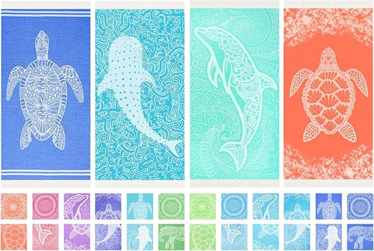 Thin Turkish Beach Towel Lightweight Quick Dry Absorbent Cotton Bathroom Bath Pool Swim Towels Extra Large Oversized Sand Free Beach Accessories Essentials Cloud Gifts for Adult
