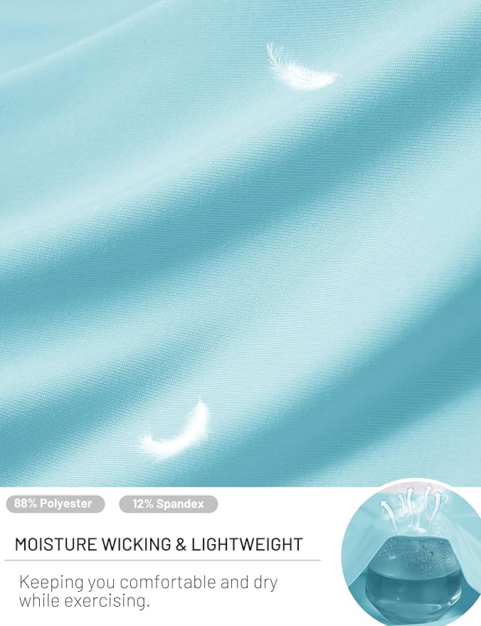 MAGCOMSEN Women's Workout Tank Top Athletic Muscle Sleeveless Crew Neck Shirt UPF 80+ Moisture Wicking Gym Running