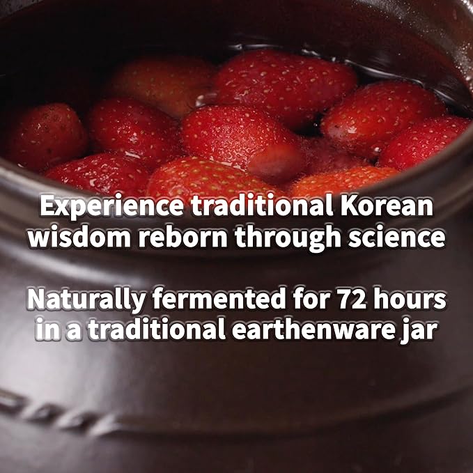 Strawbby Glow Serum - Brightening & Hydrating Korean Dark Spot Corrector Skincare with Fermented Strawberry Juice, Niacinamide 5%, Panthenol 3% and Centella Asiatica for Glass Skin, 30ml