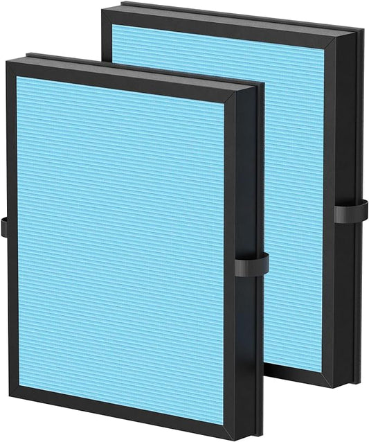 iSingo 2-Pack Air Filter Compatible with MK-04 MG-04JH Air Purifier, 4-Layers Filtration Suitable for Dust, Pet Dander, Smoke, Pollen for Bedroom and Office- Standard Version