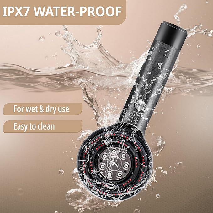 Breo Scalp 3L Laser Hair Growth Comb with 650nm Infrared Technology, 360° Scalp Massager, Waterproof Design, Effective Scalp Stimulation and Hair Regrowth