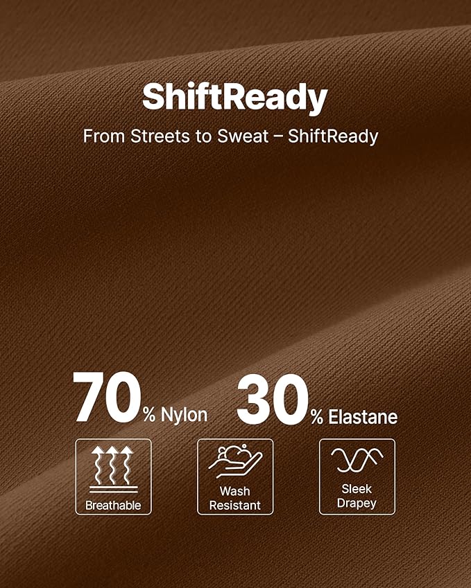 G4Free ShiftReady Womens Ankle Dress Yoga Pants with Pockets Stretchy Business Casual Slacks Work Trousers Travel Pant