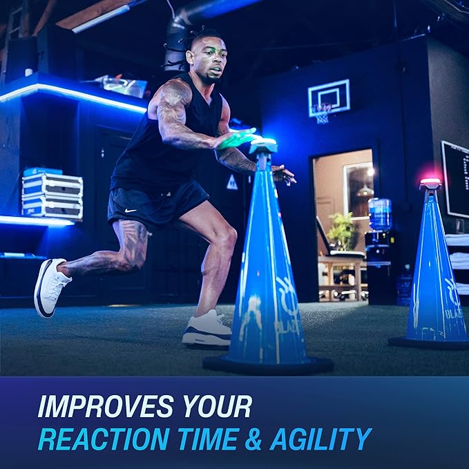 BlazePod Reaction Training Platform Improves Reaction Time and Agility for Athletes, Trainers, Coaches, Physical & Neurological Therapists, Fitness Trainers, Physical Educators