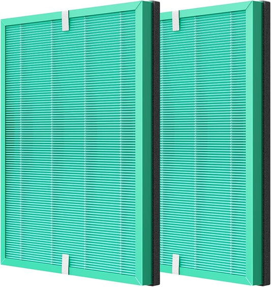 MSA3 Pet Odor Filter Replacement, Compatible with Membrane Solutions MSA3/MSA3S Air Purifier, Upgraded 4-in-1 Filter, 2-Pack, Pet Version