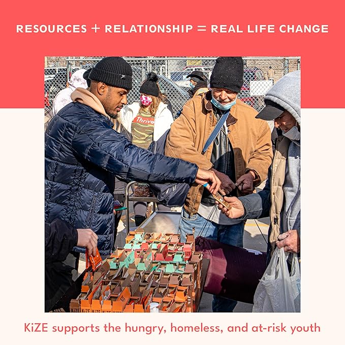 KiZE Energy Bars - Cookie Dough - 30-Count - Gluten Free, Dairy Free, Non-GMO, and High Protein Meal Replacement Energy Bars, Clean and Simple Food Ingredients - 10g High Protein Snacks (30 Count)