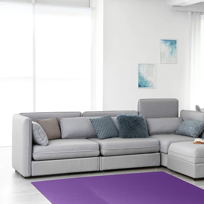 We Sell Mats – ½ Inch Thickness Multipurpose EVA Foam Floor Tiles – Interlocking Floor Mat for Indoor Gym, Playroom, and Home Use