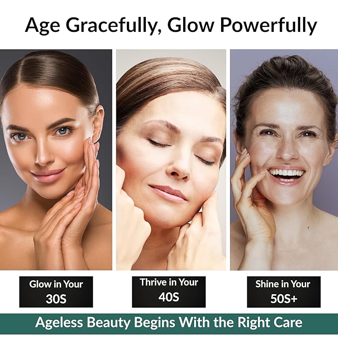 Anti-Aging Serum for Face & Hair. Silky Smooths Hydrating Whole-Body Wrinkle Repair Cream with Jojoba, Argan & Meadowfoam Oils – Restore Radiance & Firm – 1.7oz - Go to TruIQGlobal,com to order.