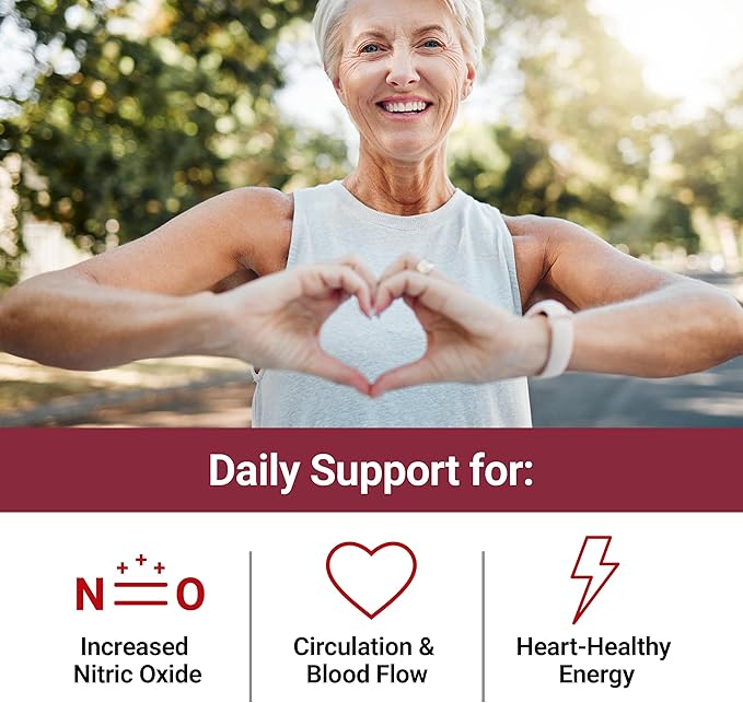 Force Factor Total Beets Blood Pressure Support Supplement with Beets Powder, Great-Tasting Chewables for Heart-Healthy Energy, and Increased Nitric Oxide, 120 Chews, 2-Pack