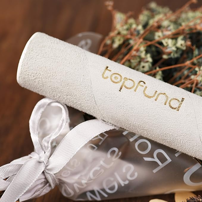 TOPFUND 7" C Note Crystal Singing Bowl Root Chakra with Suede Mallet