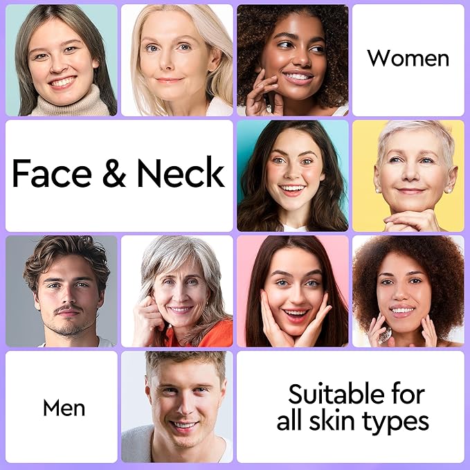 Neck Firming Cream, Retinol Cream for Face&Neck for Tightening Firming Anti-aging Face Moisturizer with Retinol Collagen & Hyaluronic Acid Lift Wrinkle for Women and Men 1.7 Fl. Oz.