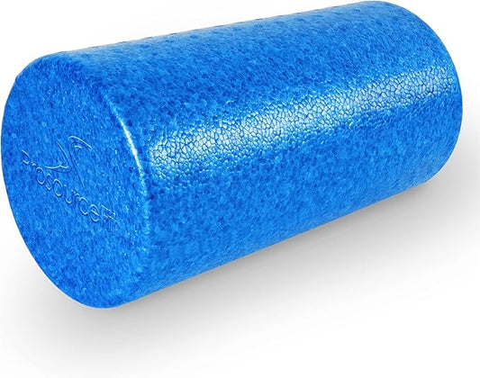 ProsourceFit High Density Foam Rollers 12 - inches Long, Firm Full Body Athletic Massage Tool for Back Stretching, Yoga, Pilates, Post Workout Muscle Recuperation